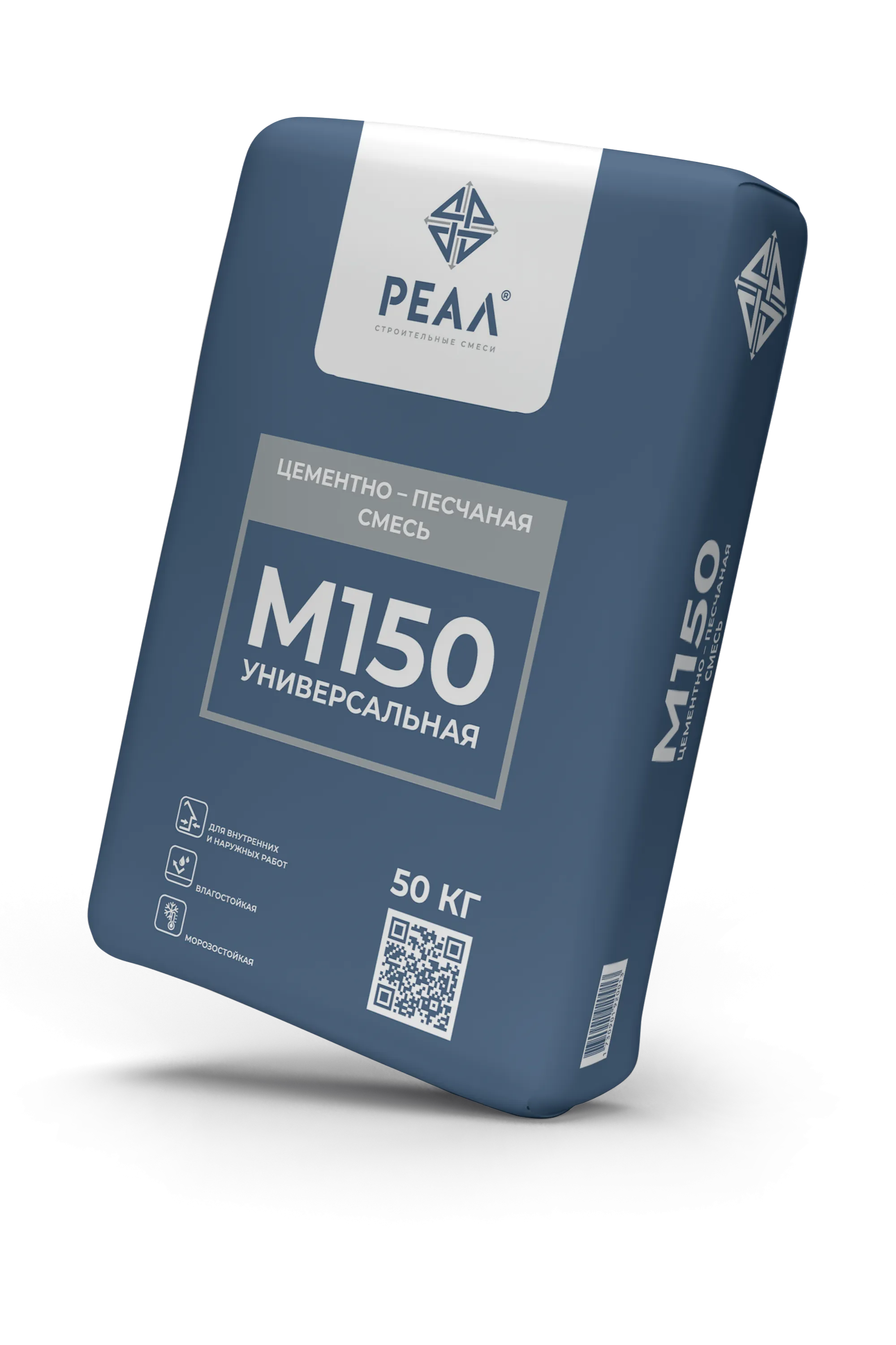Реал M150 цементно-песчаная смесь, 50 кг