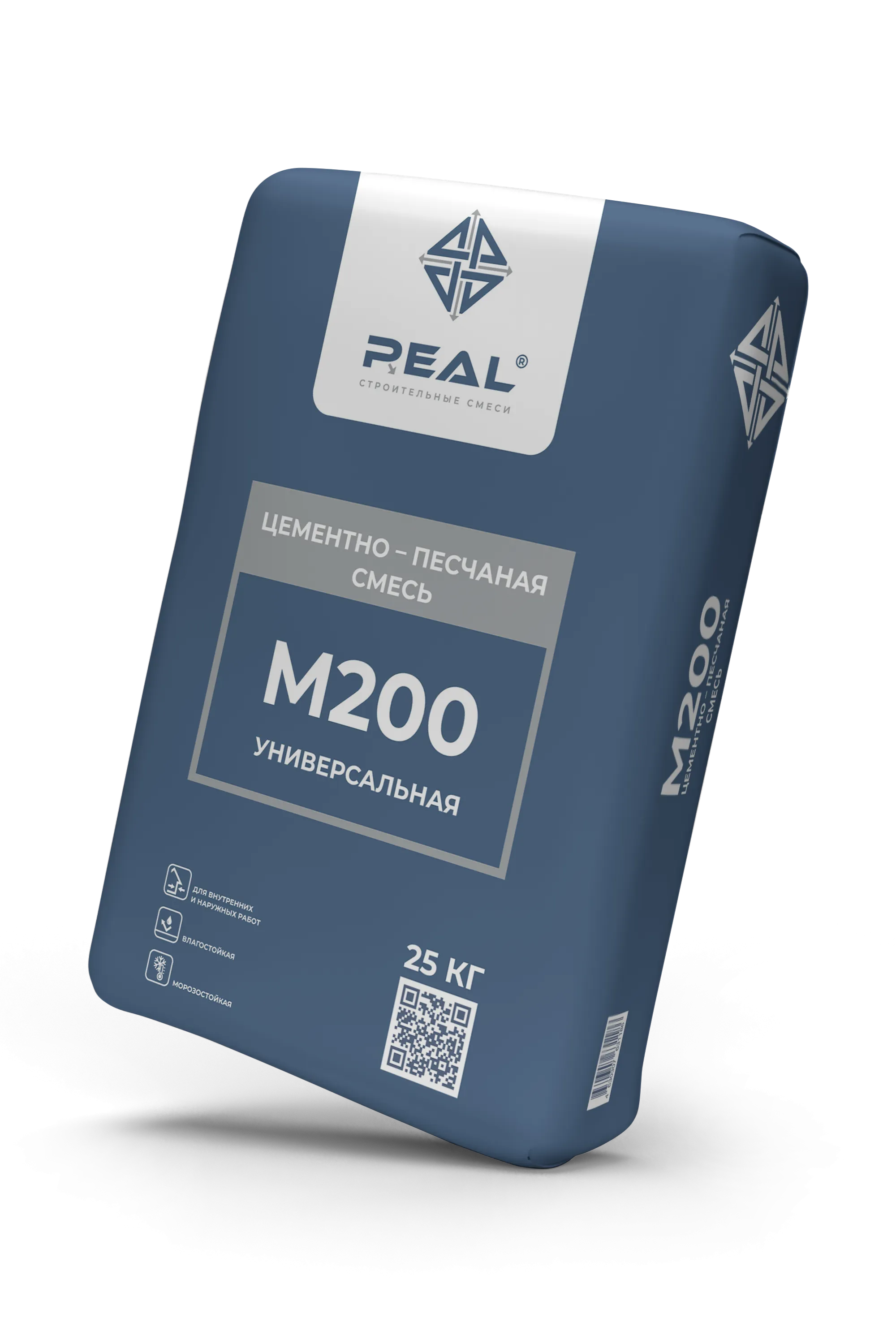 Реал М200 цементно-песчаная смесь, 25 кг